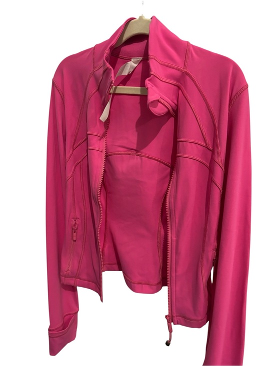 lululemon athletica Jackets & Blazers - Lululemon Define Jacket Nulu Slim Fit Hot Pink Women Size 2